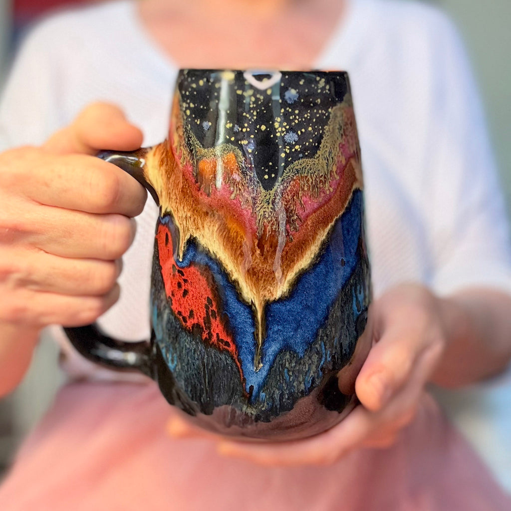 08-B Starry Night Simple Mug, 30 oz.