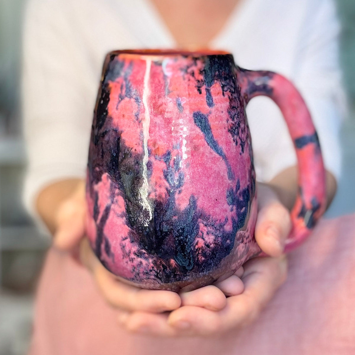 07-B Rhodonite Mug, TOP SHELF - 25 oz.