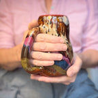 07-B Desert Oasis Curvy Mug, TOP SHELF - 26 oz.