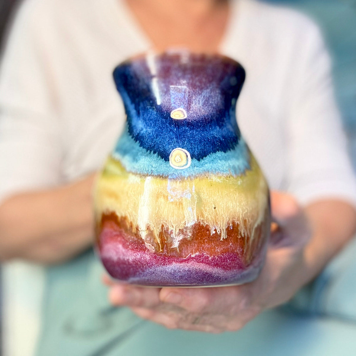 07-C Rainbow Flared Mug, 22 oz.