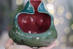 33-C Green & Teal Goddess Candleholder - MISFIT, 10% 0ff