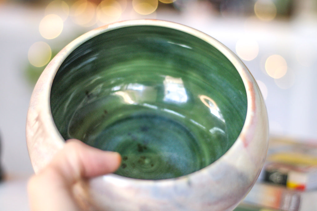 07-C Alabaster Cavern PROTOTYPE Large Bowl, 34 oz.