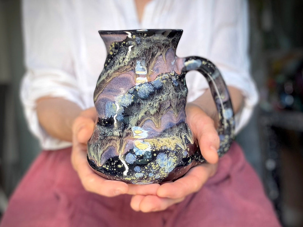 08-C Cosmic Amethyst Grotto Cuddle Mug, 22 oz.