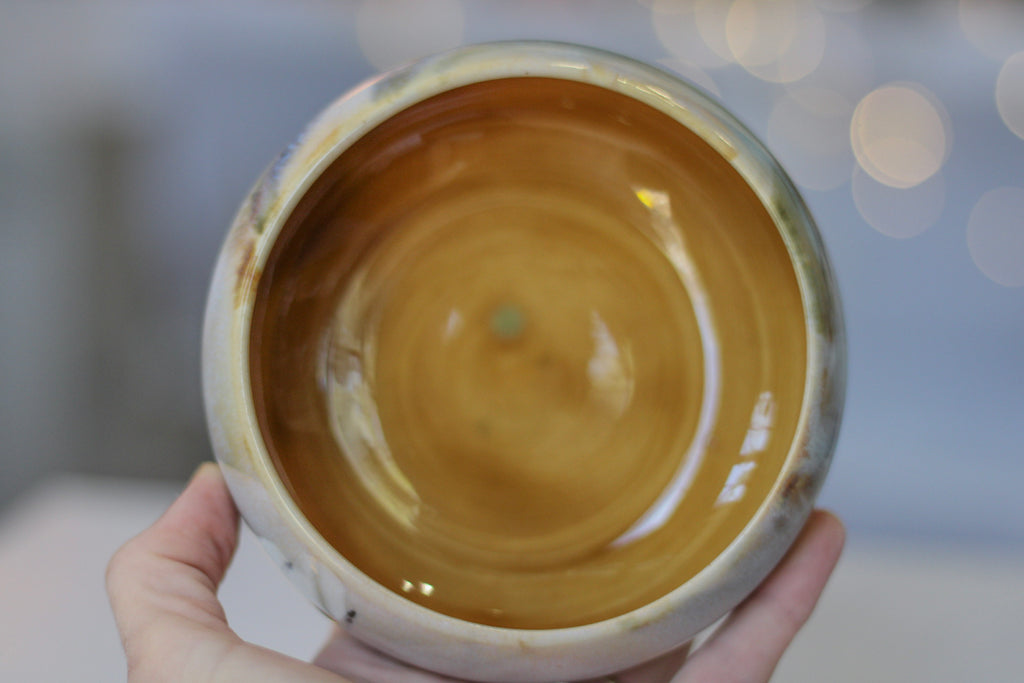 07-D Soft Earth Series PROTOTYPE Bowl - MINOR MISFIT, 14 oz. - 10% off