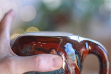 Load image into Gallery viewer, 06-D Earthy Rainbow Grotto Textured Divot Mug, 16 oz.