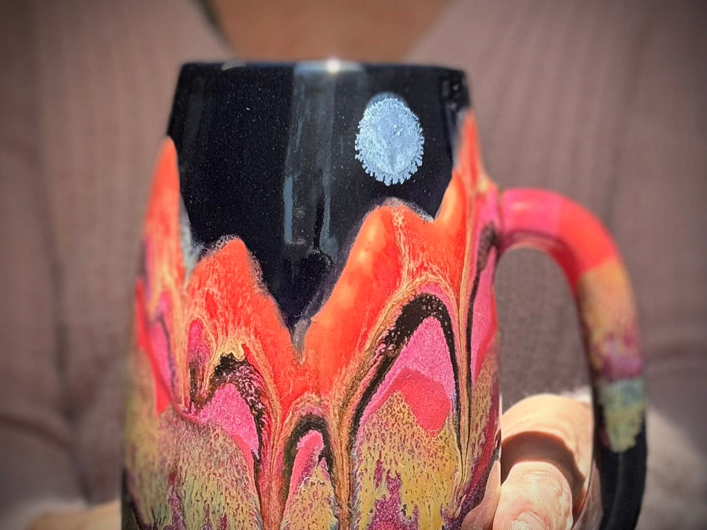 08-B Molten Strata Mug, 24 oz.