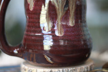Load image into Gallery viewer, 05-F Purple PROTOTYPE Barely Flared Textured Divot Mug, 21 oz.
