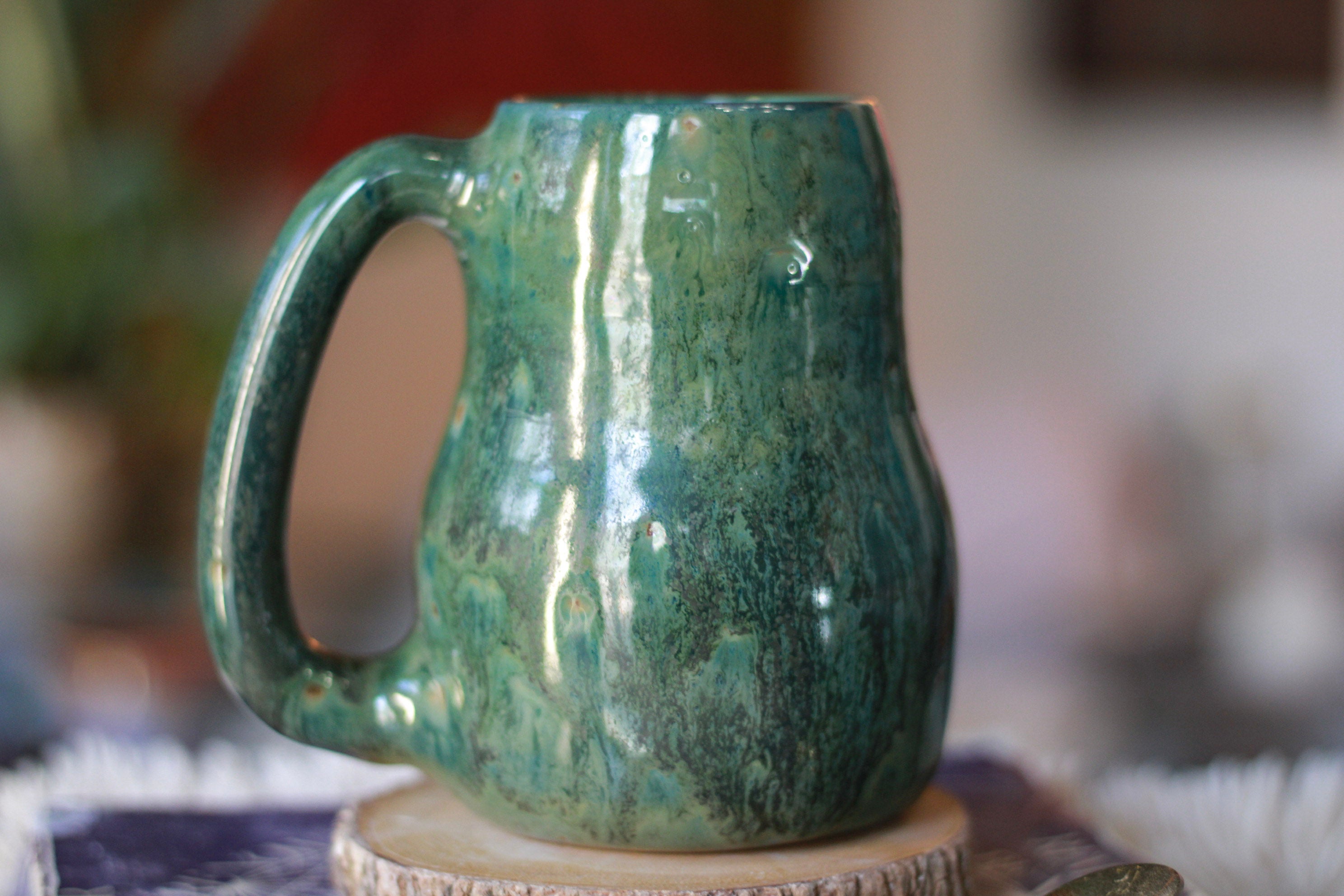 08-F Surprise EXPERIMENT Mid Mod Mug, 18 oz.