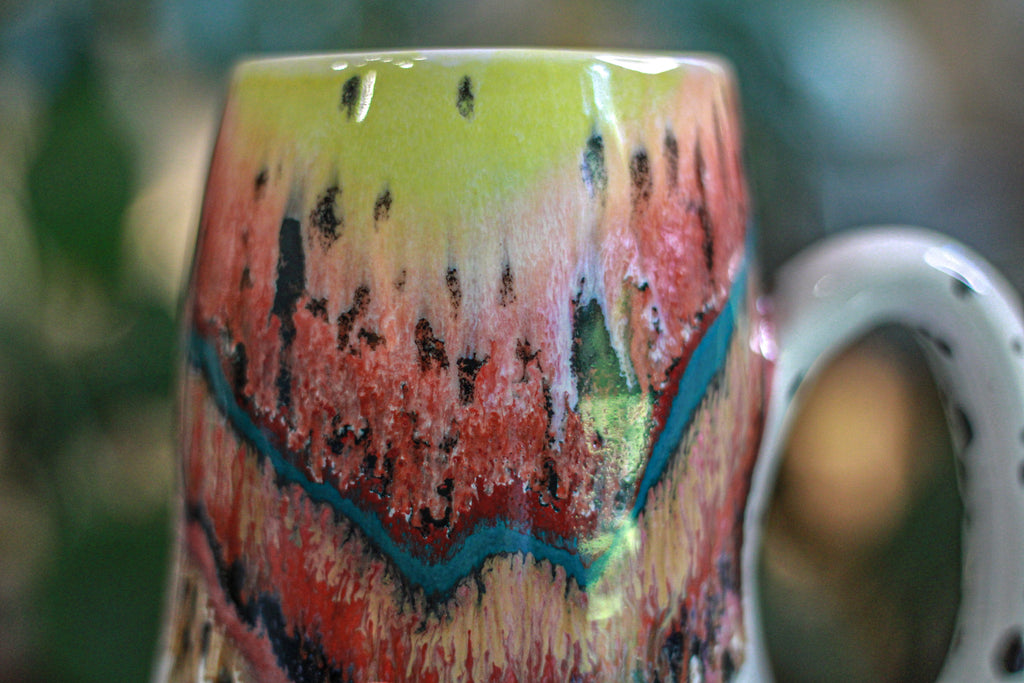 01-B Desert Rainbow Gourd Mug, 24 oz.