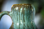01-D Mossy Wave Notched Acorn Gourd Mug, 19 oz.