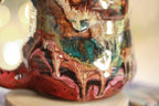 01-B Desert Oasis Barely Flared Textured Divot Mug - TOP SHELF, 25 oz.