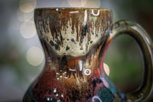 Load image into Gallery viewer, 01-A Molten Cheetah Variation Acorn Gourd Mug - TOP SHELF, 20 oz.