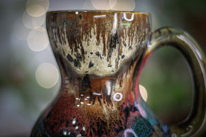 01-A Molten Cheetah Variation Acorn Gourd Mug - TOP SHELF, 20 oz.