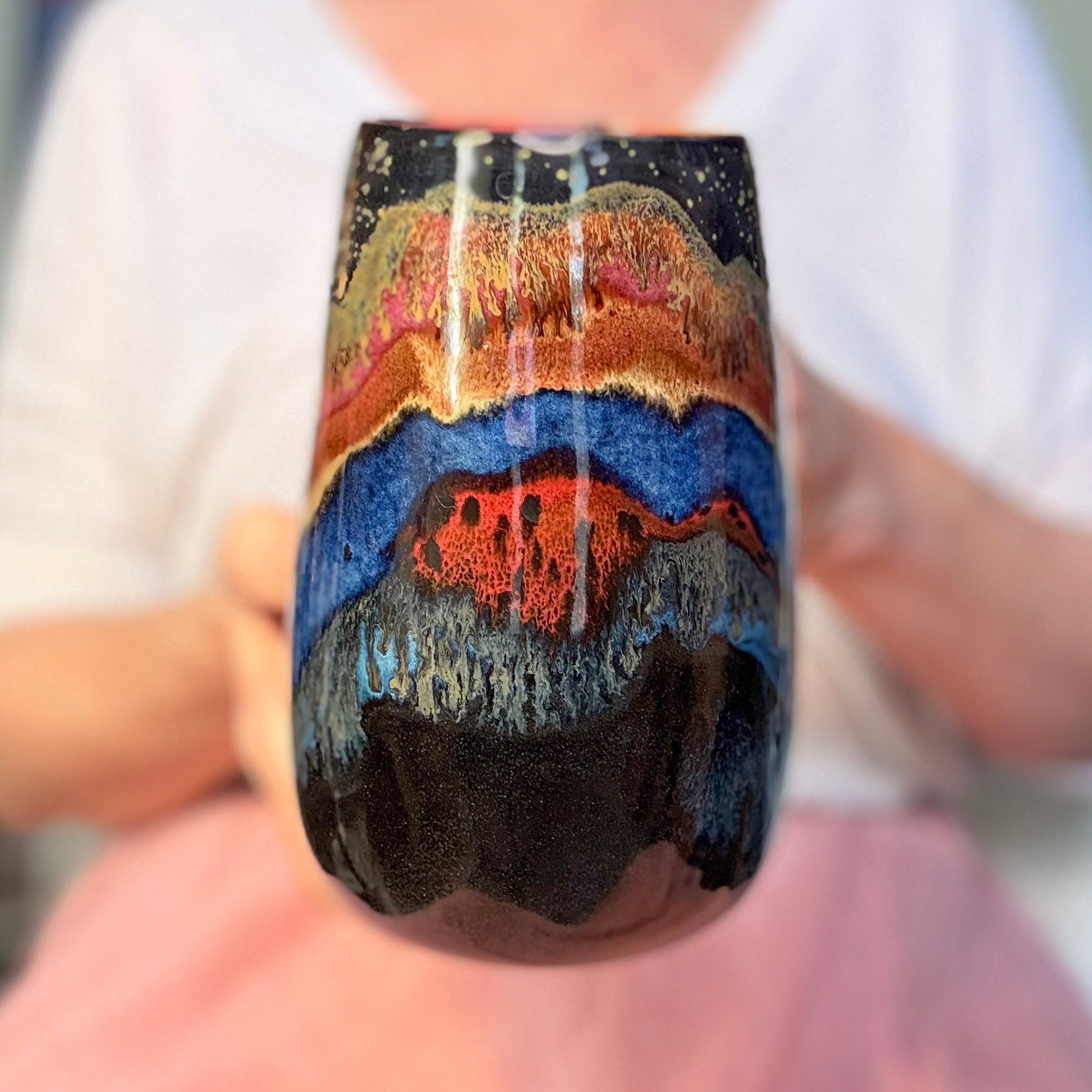 08-B Starry Night Simple Mug, 30 oz.