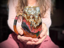 Load image into Gallery viewer, 09-C Desert Oasis Swirly Mug, 24 oz.