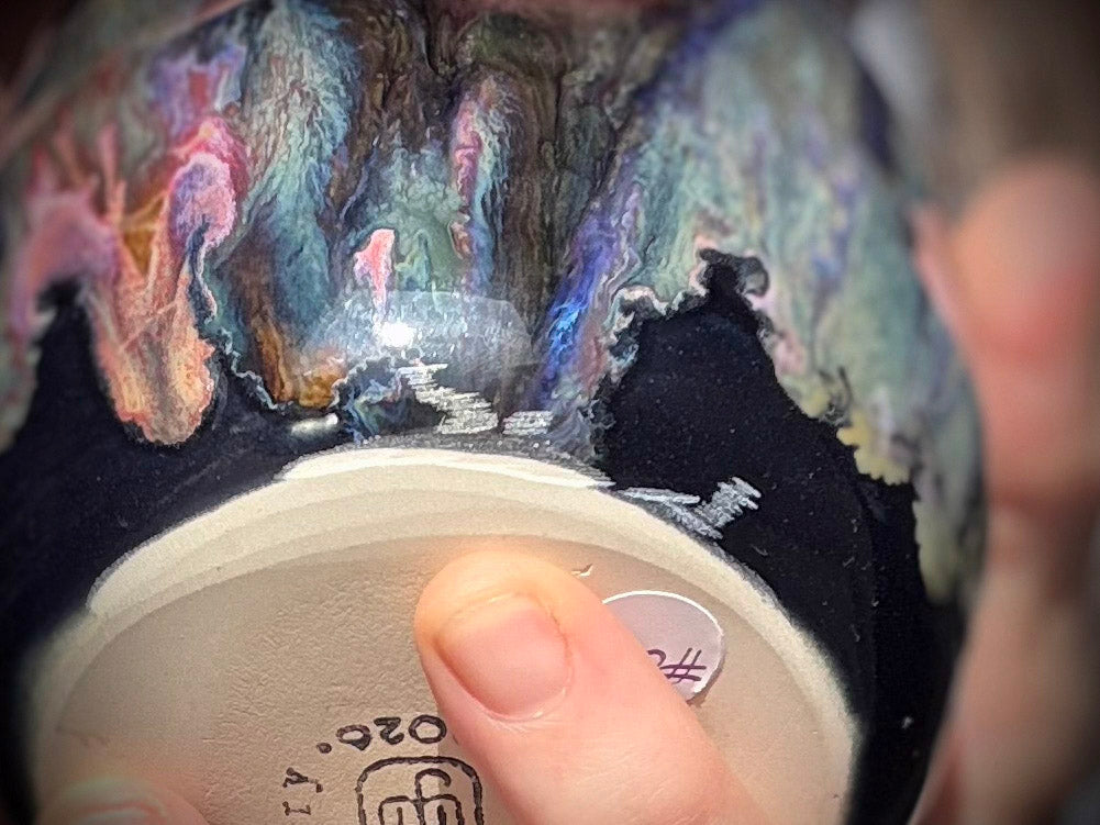 07-B Starry Night Swirly Mug - TOP SHELF MISFIT, 21 oz.