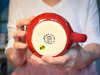 08-C Red PROTOTYPE Gourd Mug, 22 oz.