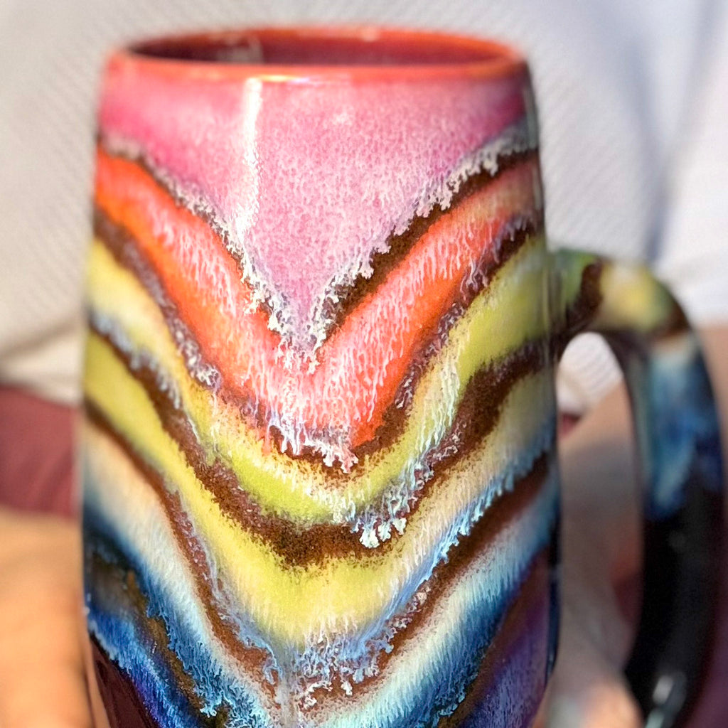 08-C Rainbow Family Mug, 24 oz.