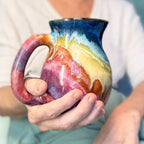 07-C Rainbow Flared Mug, 22 oz.
