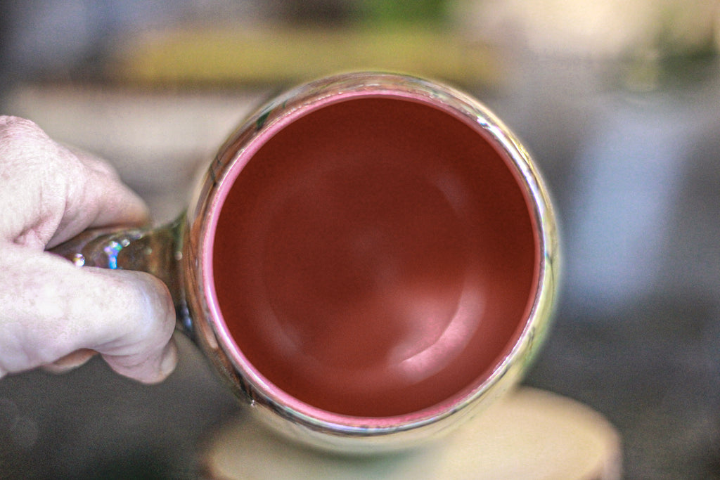 07-A Labradorite PROTOTYPE Mug - MINOR MISFIT, 24 oz. - 15% off