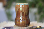 07-E EXPERIMENT Textured Gourd Mug, 18 oz.