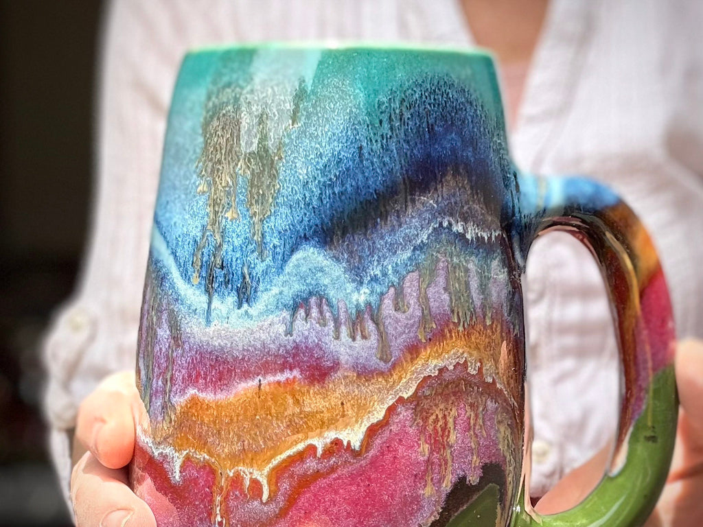 08-C EXPERIMENT Mug - TOP SHELF, 28 oz.
