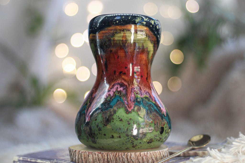 07-B Green Mountain Midnight Variation Gourd Mug - MISFIT-ODDBALL, 23 oz - 10% off