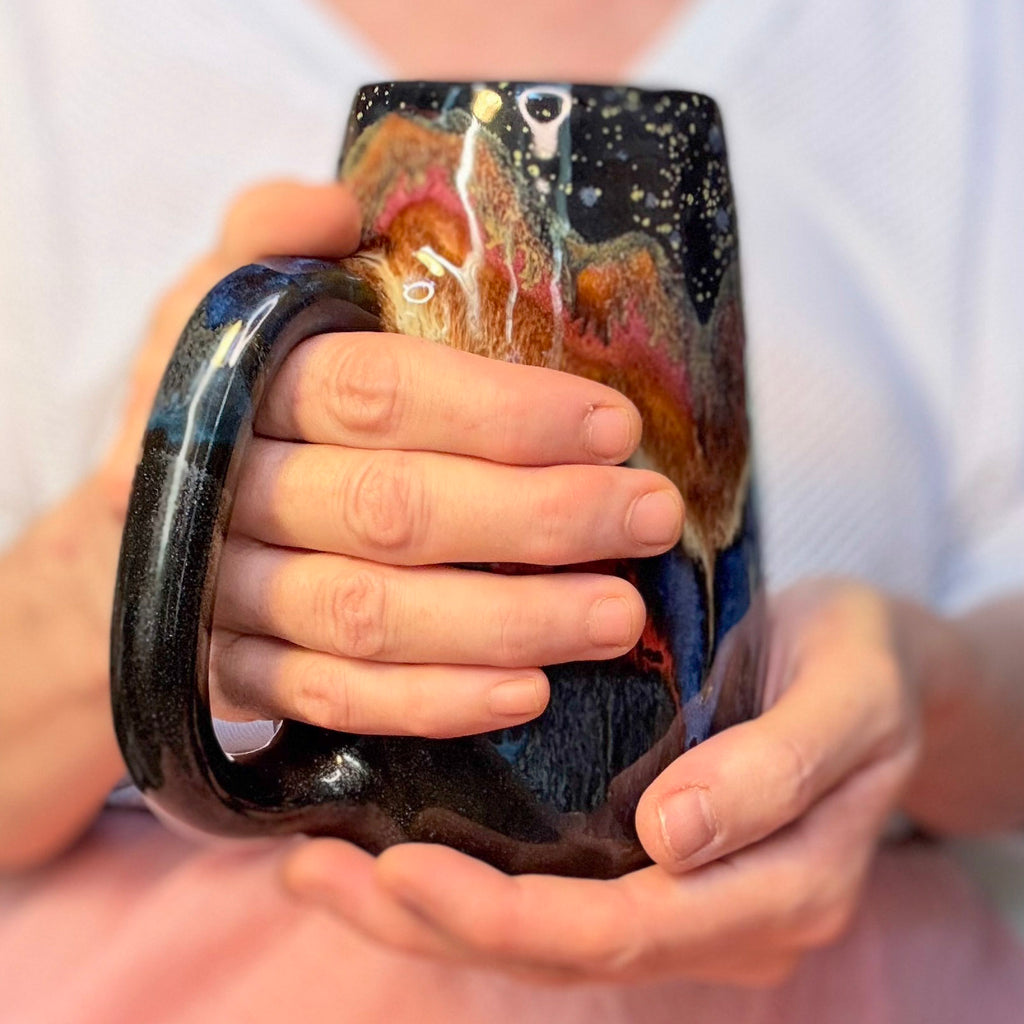 08-B Starry Night Simple Mug, 30 oz.