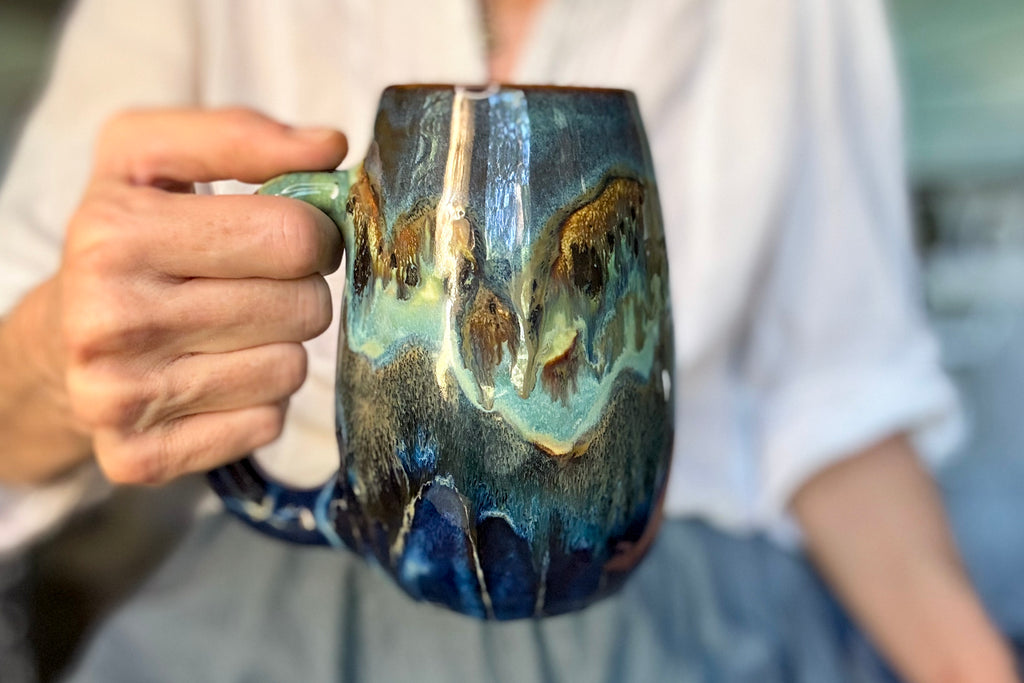 15-D Blue EXPERIMENT Mug - MISFIT, 24 oz. - 20% off