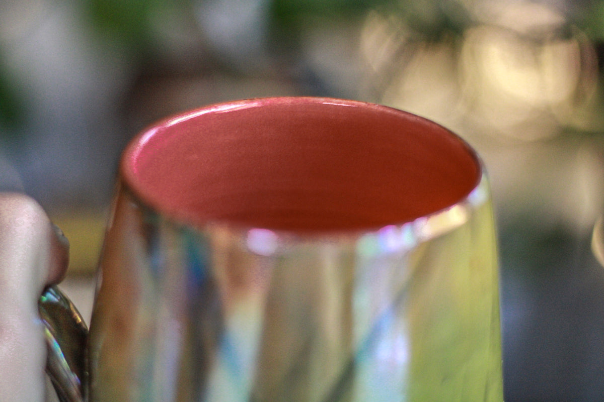 07-A Labradorite PROTOTYPE Mug - MINOR MISFIT, 24 oz. - 15% off
