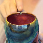 07-D Aurora Variation Notched Curvy Mug, 19 oz.