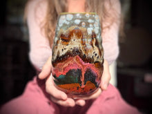 Load image into Gallery viewer, 09-C Desert Oasis Swirly Mug, 24 oz.