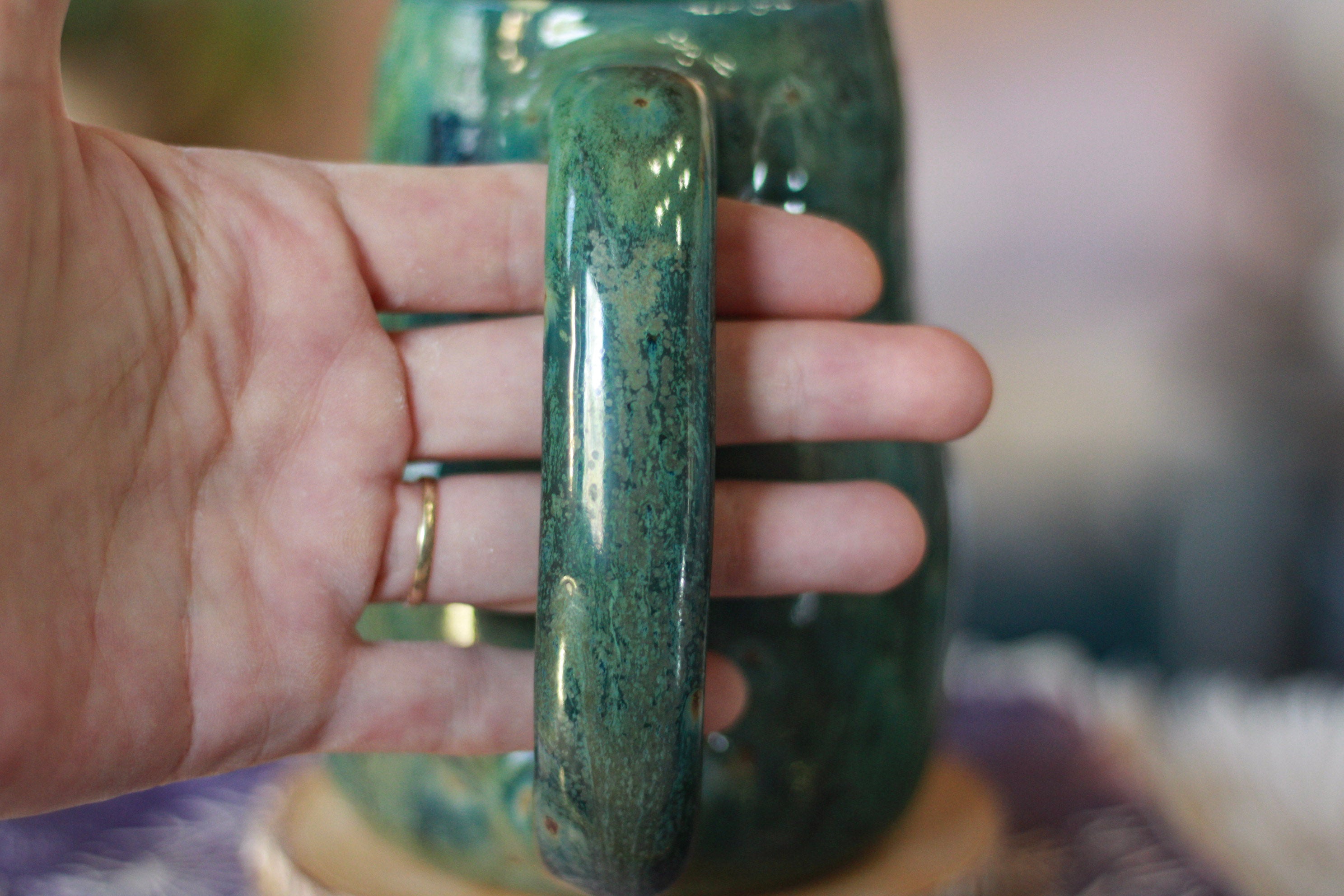 08-F Surprise EXPERIMENT Mid Mod Mug, 18 oz.