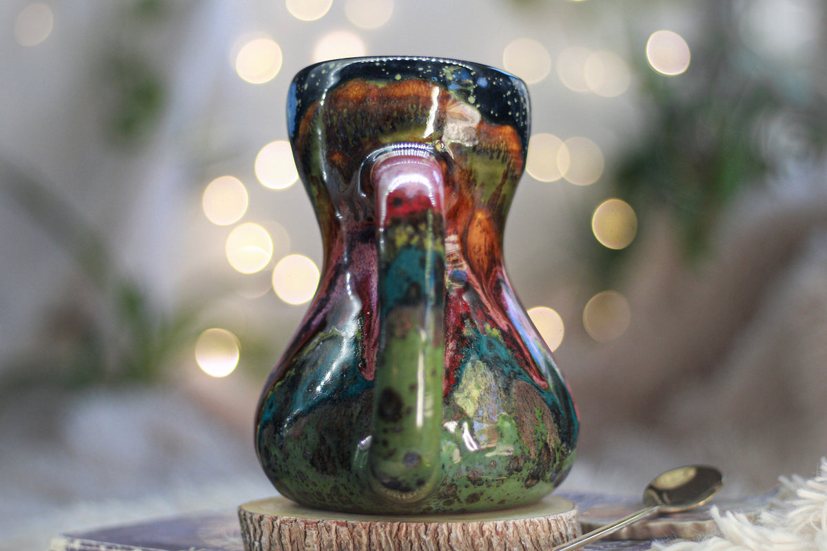 07-B Green Mountain Midnight Variation Gourd Mug - MISFIT-ODDBALL, 23 oz - 10% off