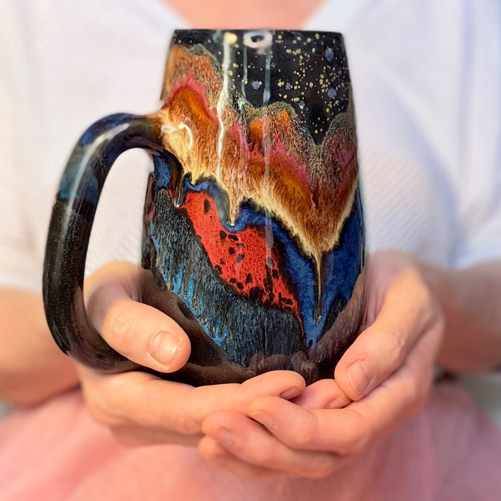 08-B Starry Night Simple Mug, 30 oz.