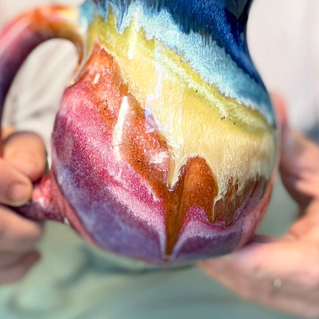 07-C Rainbow Flared Mug, 22 oz.