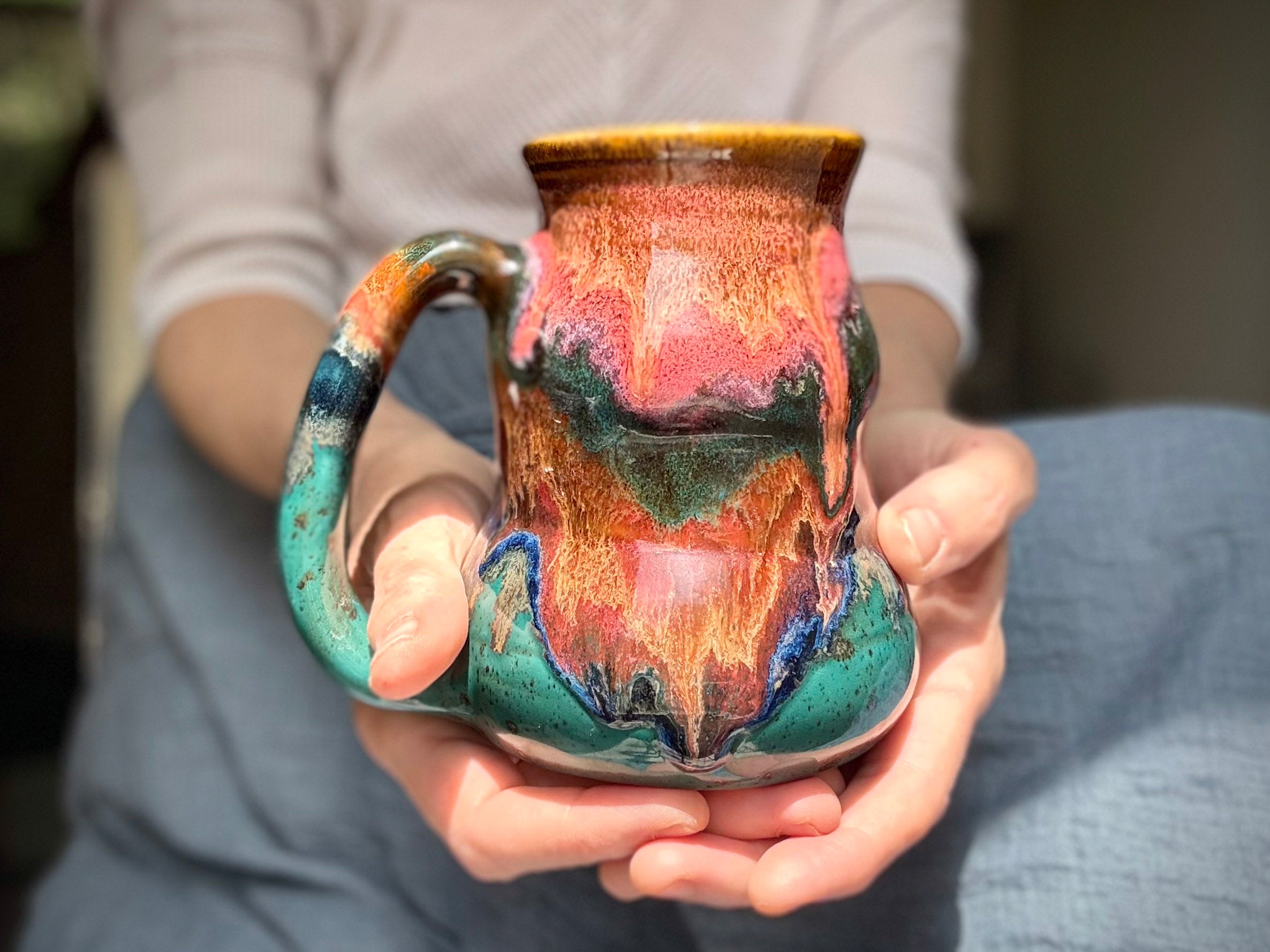 09-C Magenta Haze Cuddle Mug _ MINOR MISFIT, 21 oz. - 10% off