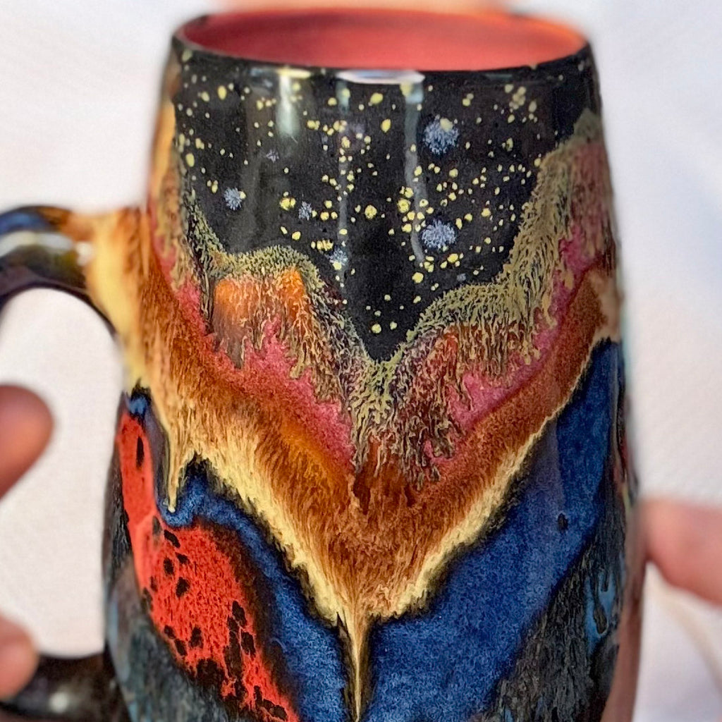 08-B Starry Night Simple Mug, 30 oz.