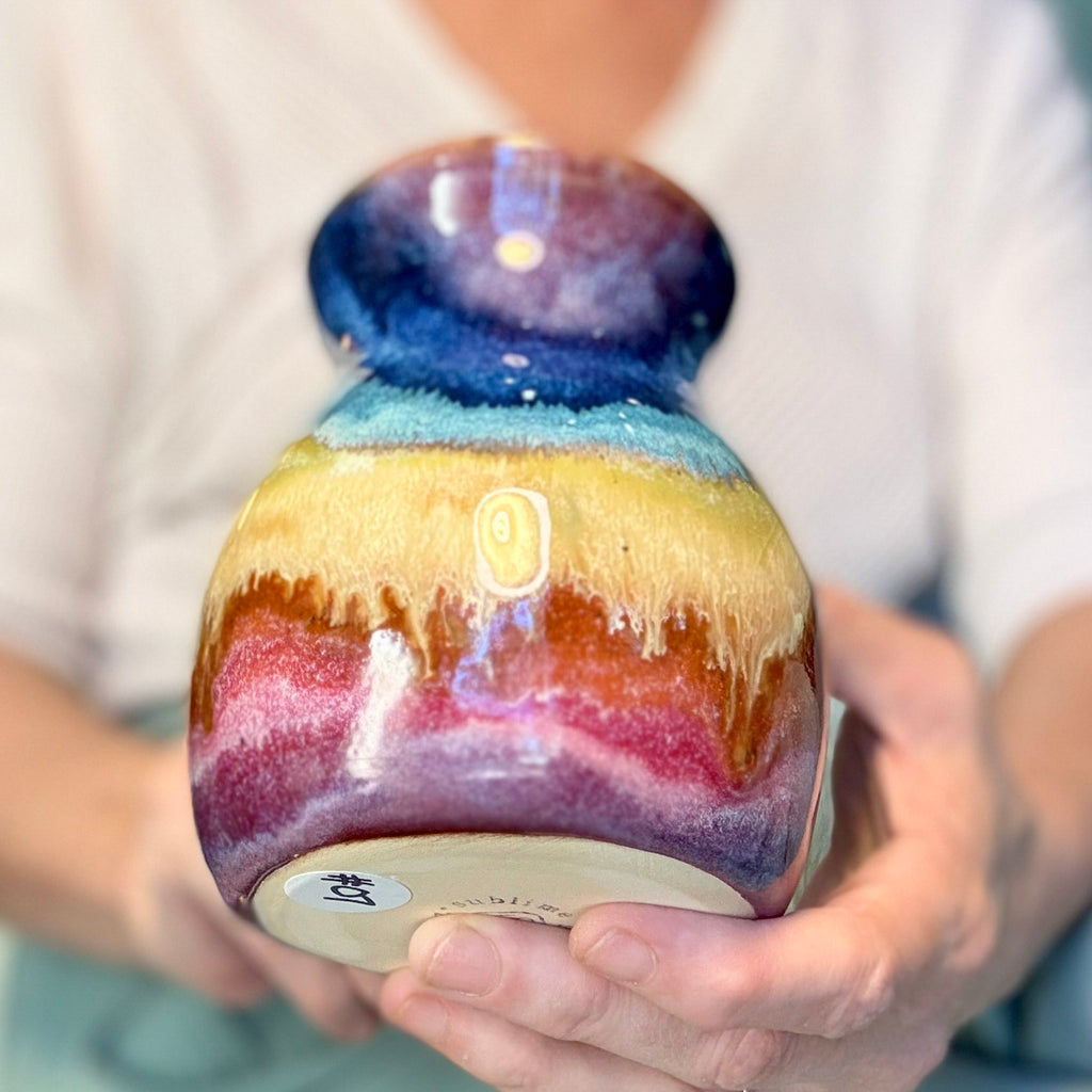 07-C Rainbow Flared Mug, 22 oz.