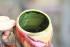 06-C Rainbow 'FLOW' Variation Textured Divot Mug, 20 oz.