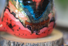Load image into Gallery viewer, 05-B Rainbow Valley PROTOTYPE Textured Divot Mug, 20 oz.