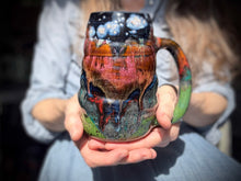 Load image into Gallery viewer, 08-B Starry Night Swirly Mug - TOP SHELF MISFIT, 25 oz.