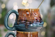 Load image into Gallery viewer, 08-D Molten Caramel Mug Pair, 18 oz.