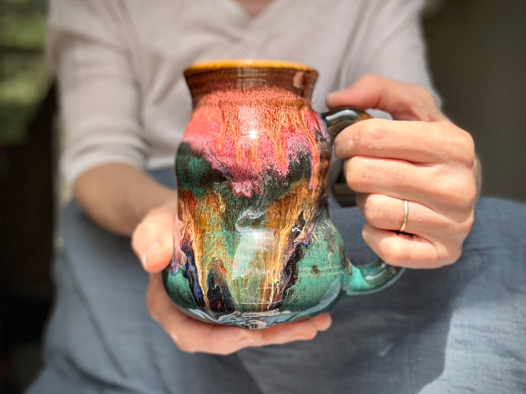 09-C Magenta Haze Cuddle Mug _ MINOR MISFIT, 21 oz. - 10% off