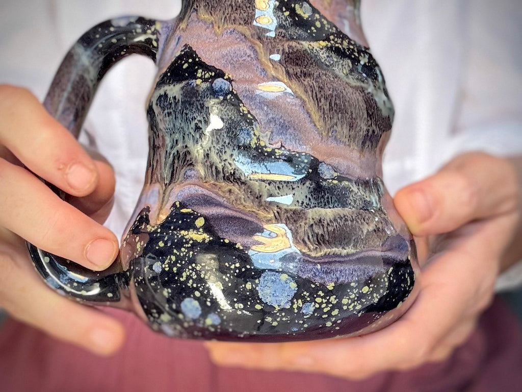 08-C Cosmic Amethyst Grotto Cuddle Mug, 22 oz.