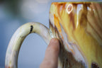 07-B Soft Earth Series PROTOTYPE Gourd Mug, 18 oz.