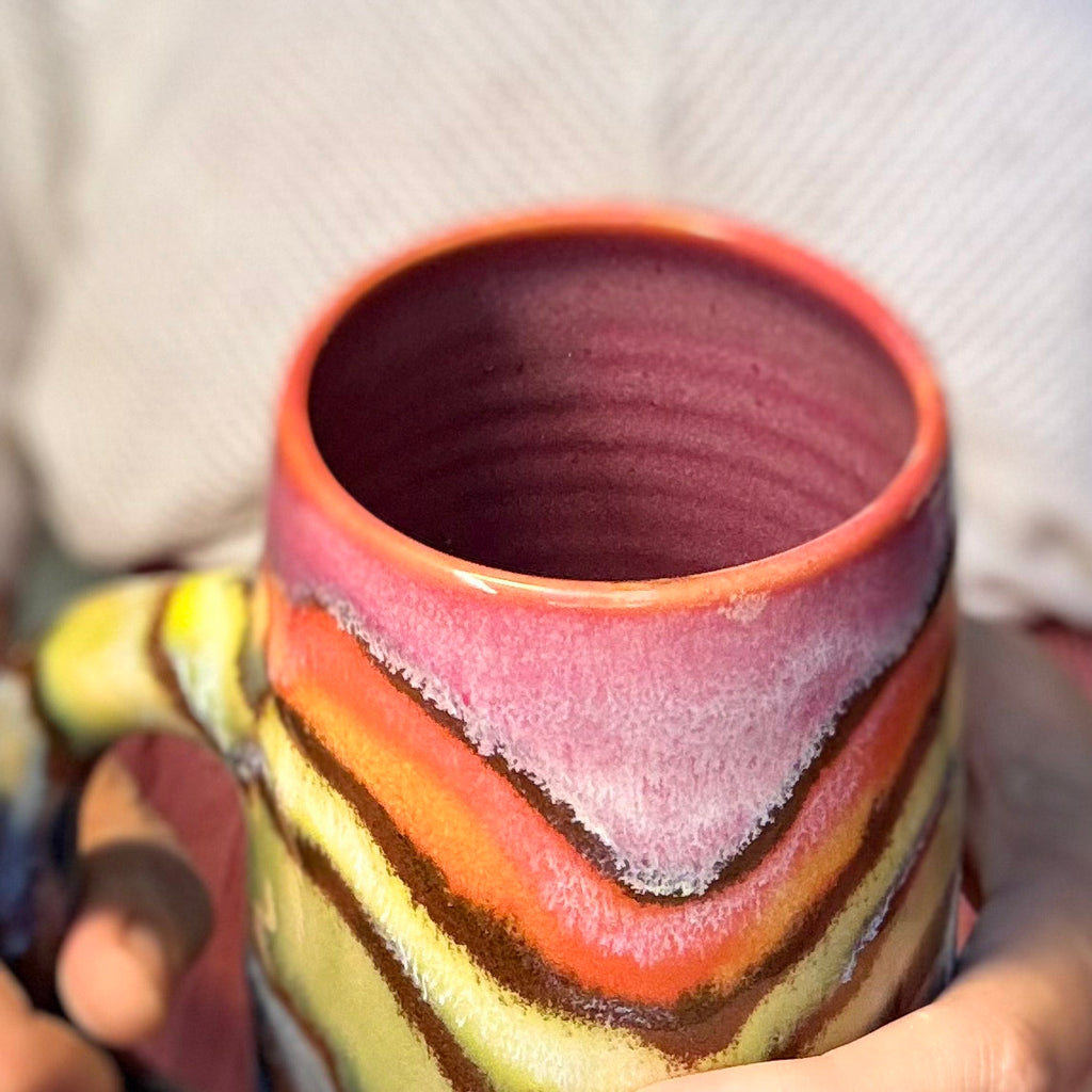08-C Rainbow Family Mug, 24 oz.