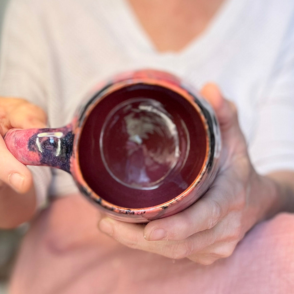 07-B Rhodonite Mug, TOP SHELF - 25 oz.