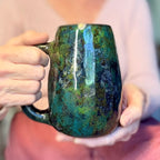 08-B Mossy Agate Mug, 25 oz.