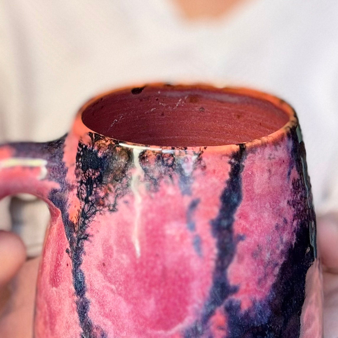 07-B Rhodonite Mug, TOP SHELF - 25 oz.